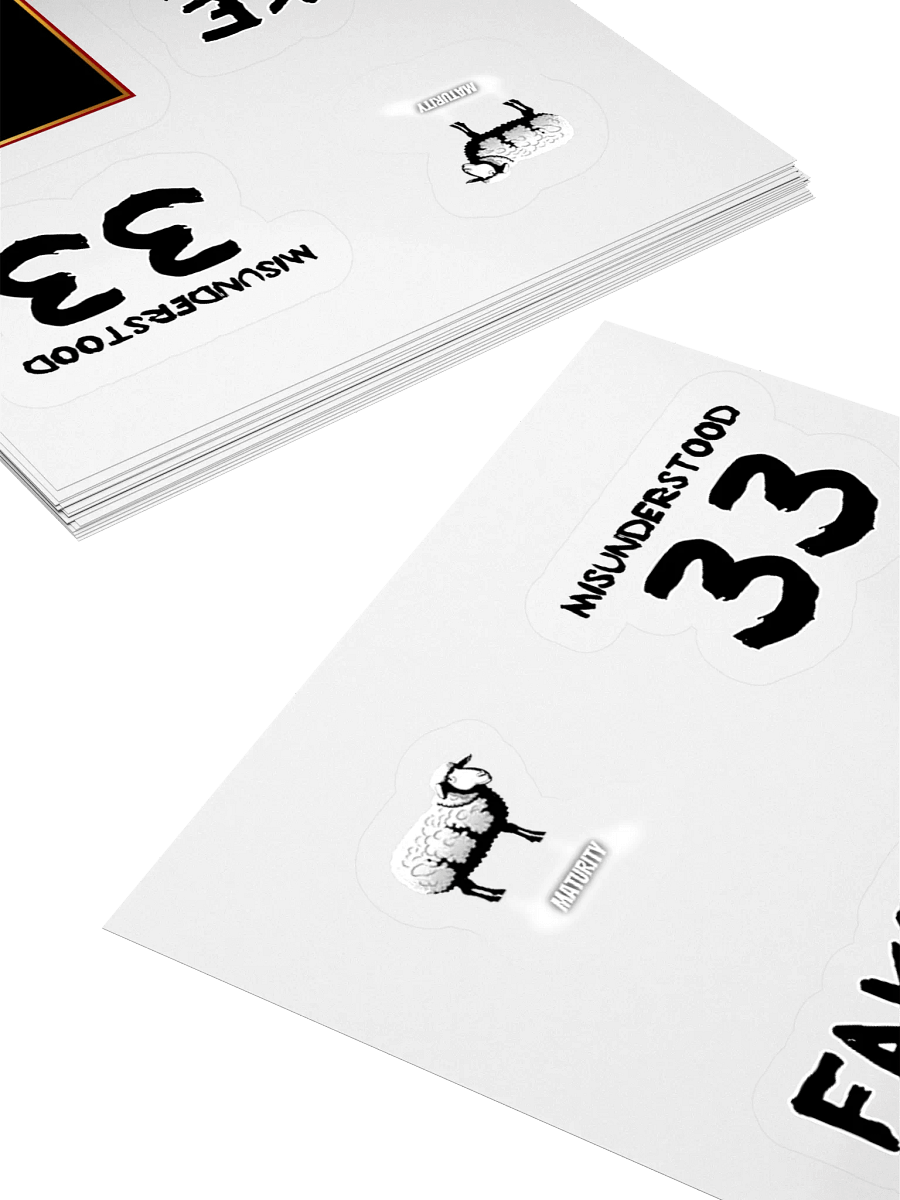 MisUnderStood Sticker Pack product image (11)
