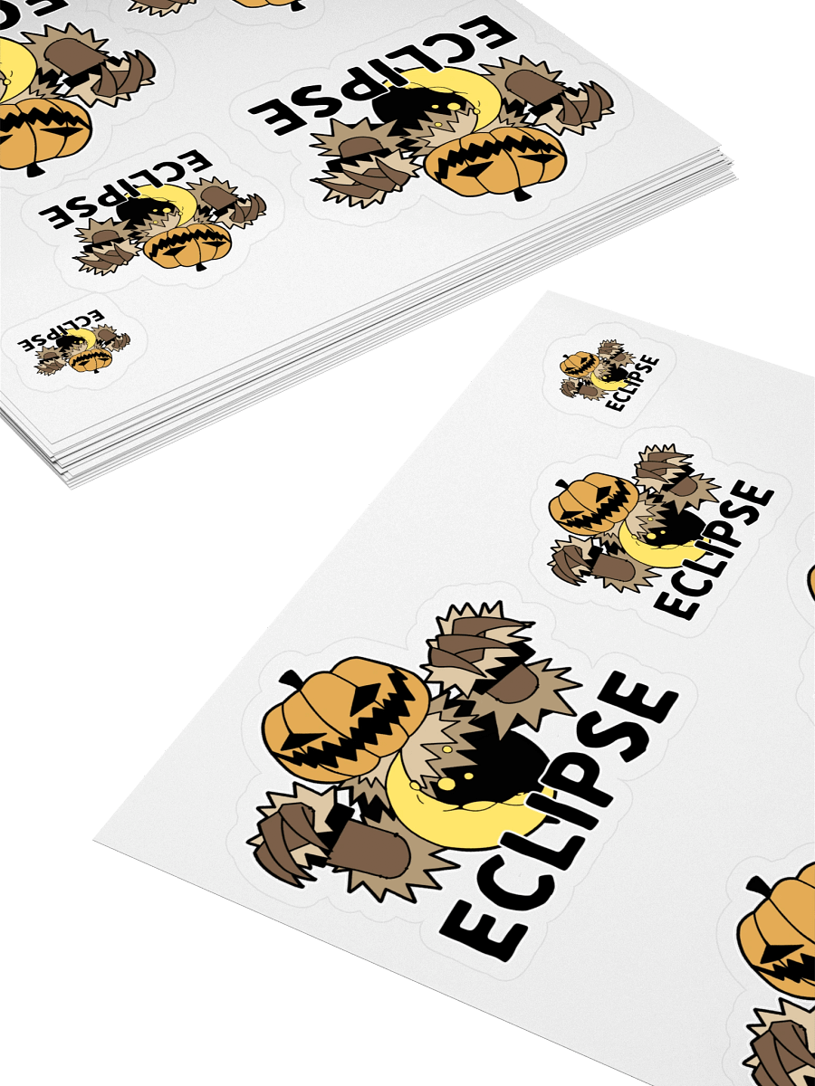 Eclipse Pumpkin King Kiss Cut Stickers product image (4)