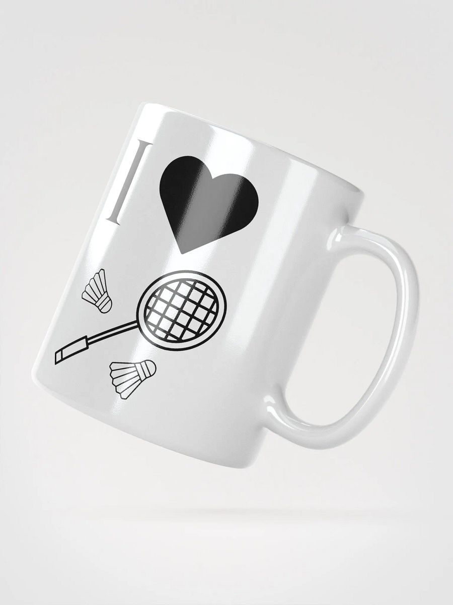 I ❤️ Badminton Mug product image (2)