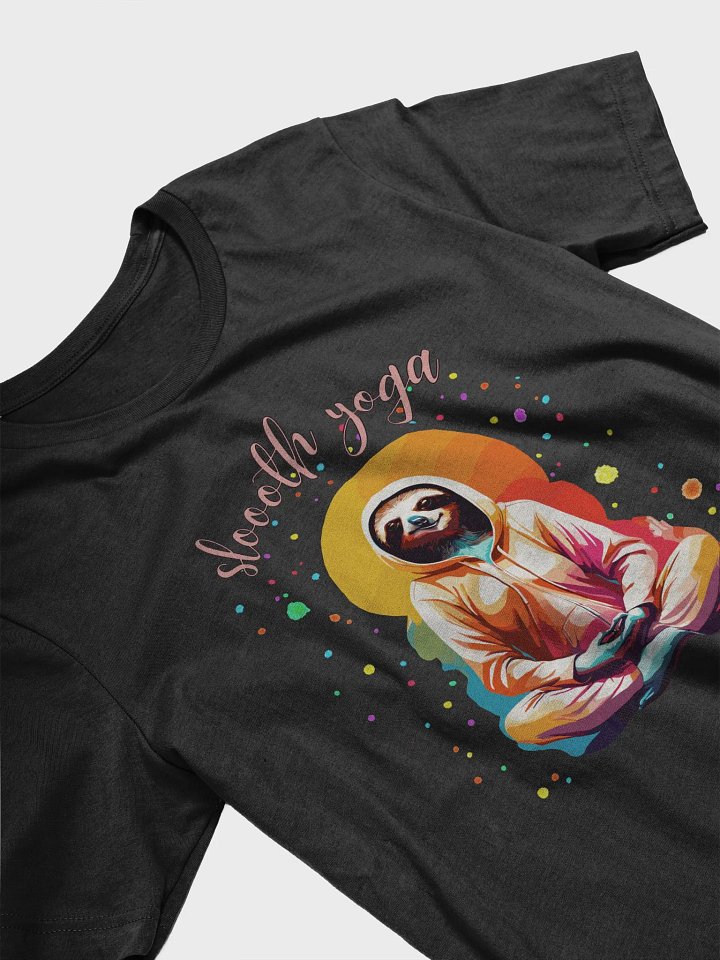 Yoga Sloth Graphic T Shirt | Sloooth Yoga product image (2)