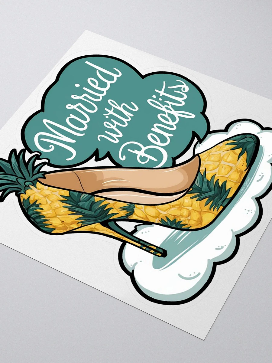 Pineapple Heel Married With Benefits Vinyl Sticker product image (7)