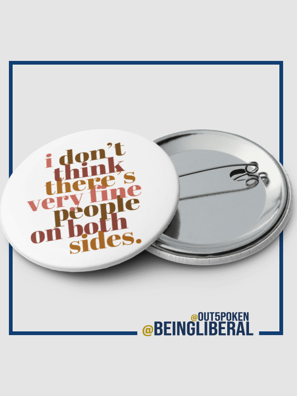 Democratic Political Smorgasbord Pack 5 Buttons Pins - Being Liberal product image (2)