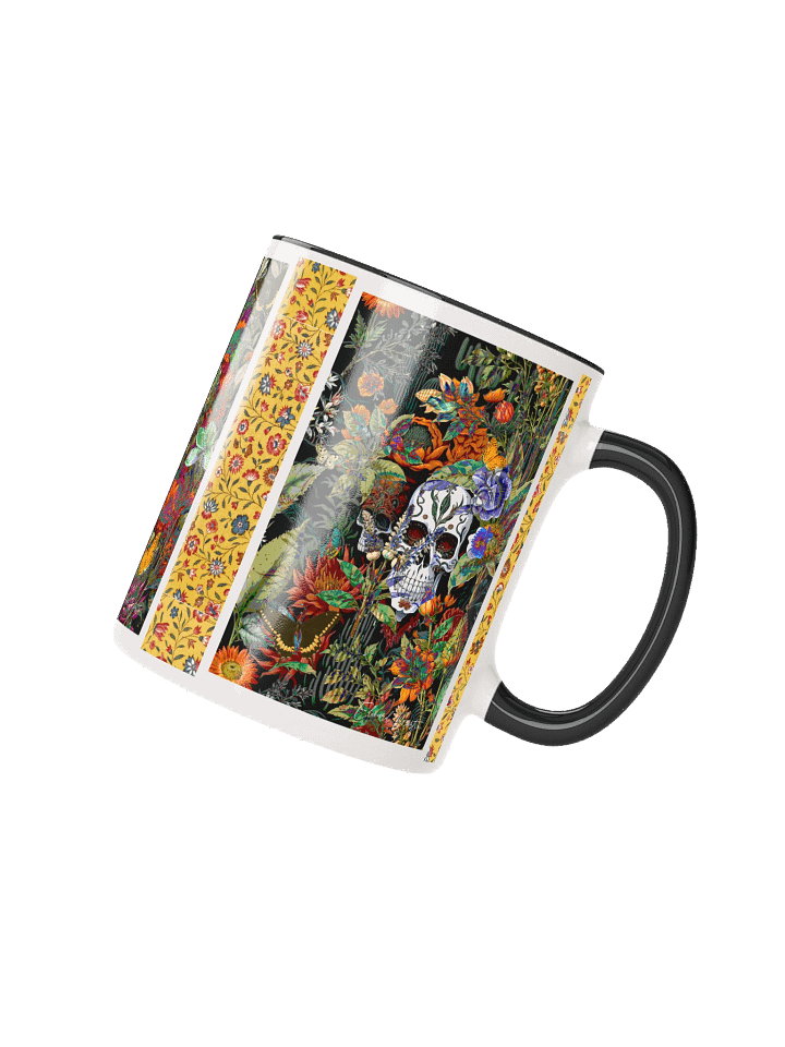 Floral Skulls Ceramic Mug product image (24)
