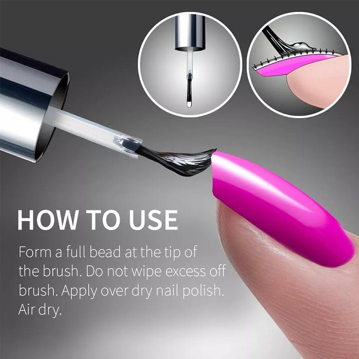 Seche Vive Effect Gel Top Coat Nail Polish 0.5ozt product image (2)