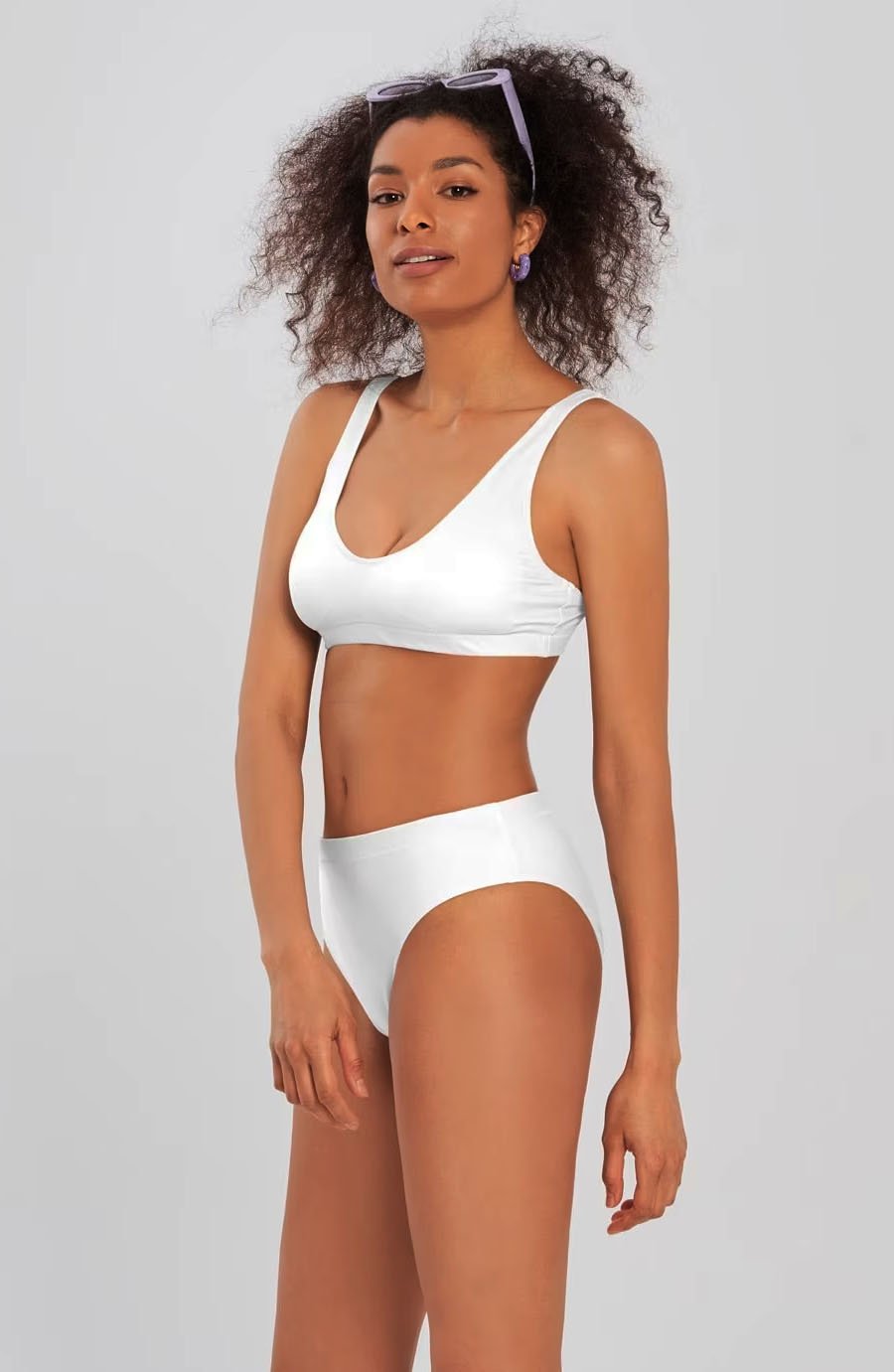 Youthful Vibe MiniDot High Waist Bikini Set product image (5)