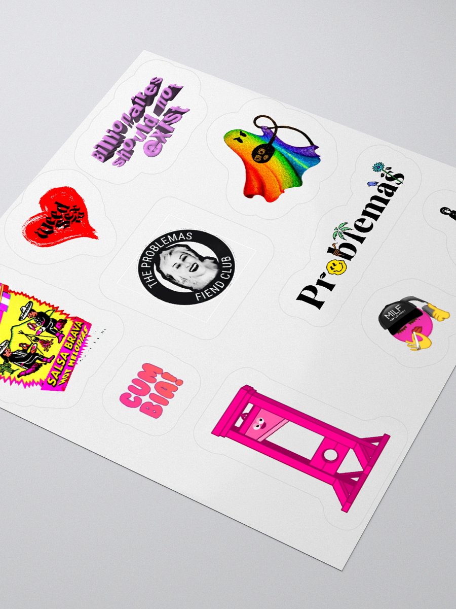 heinous ass kiss cut stickers product image (5)