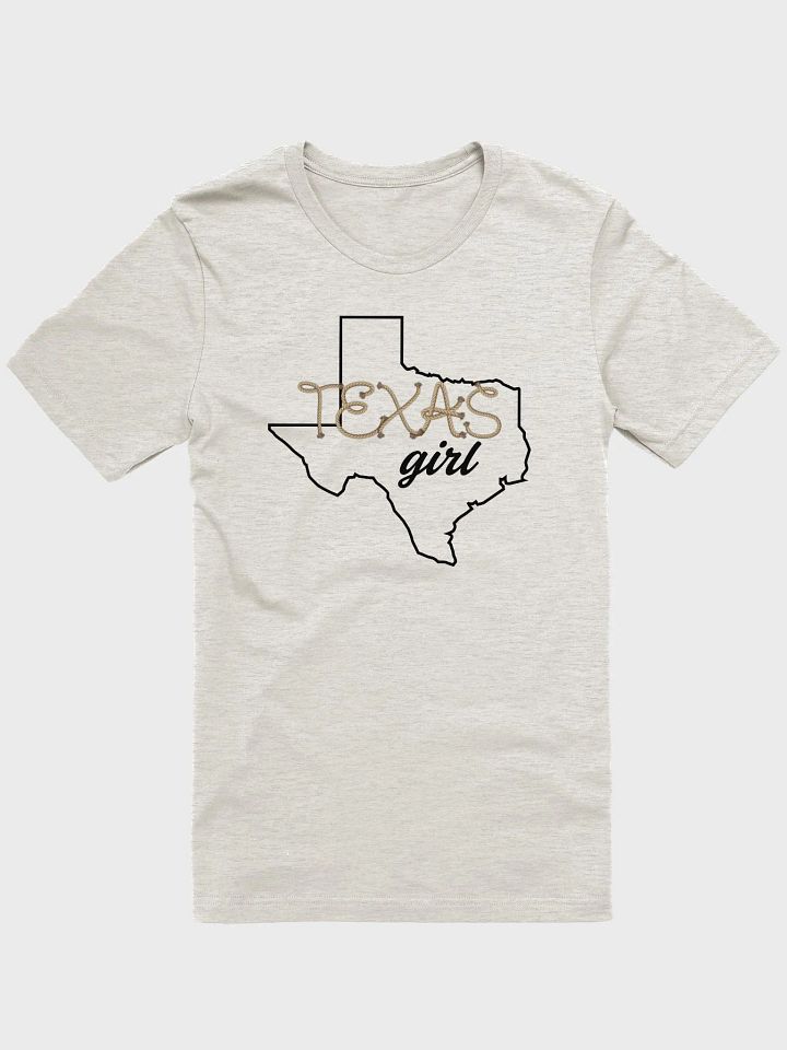 TEXAS GIRL Rope Font Shirt 3 product image (2)