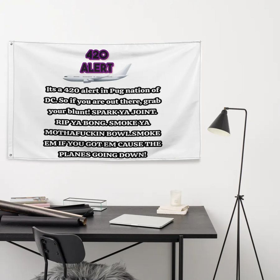 420 Alert Skyline Flag product image (9)