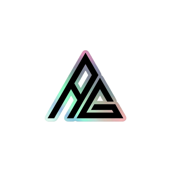 AG Logo Signature Sticker product image (1)