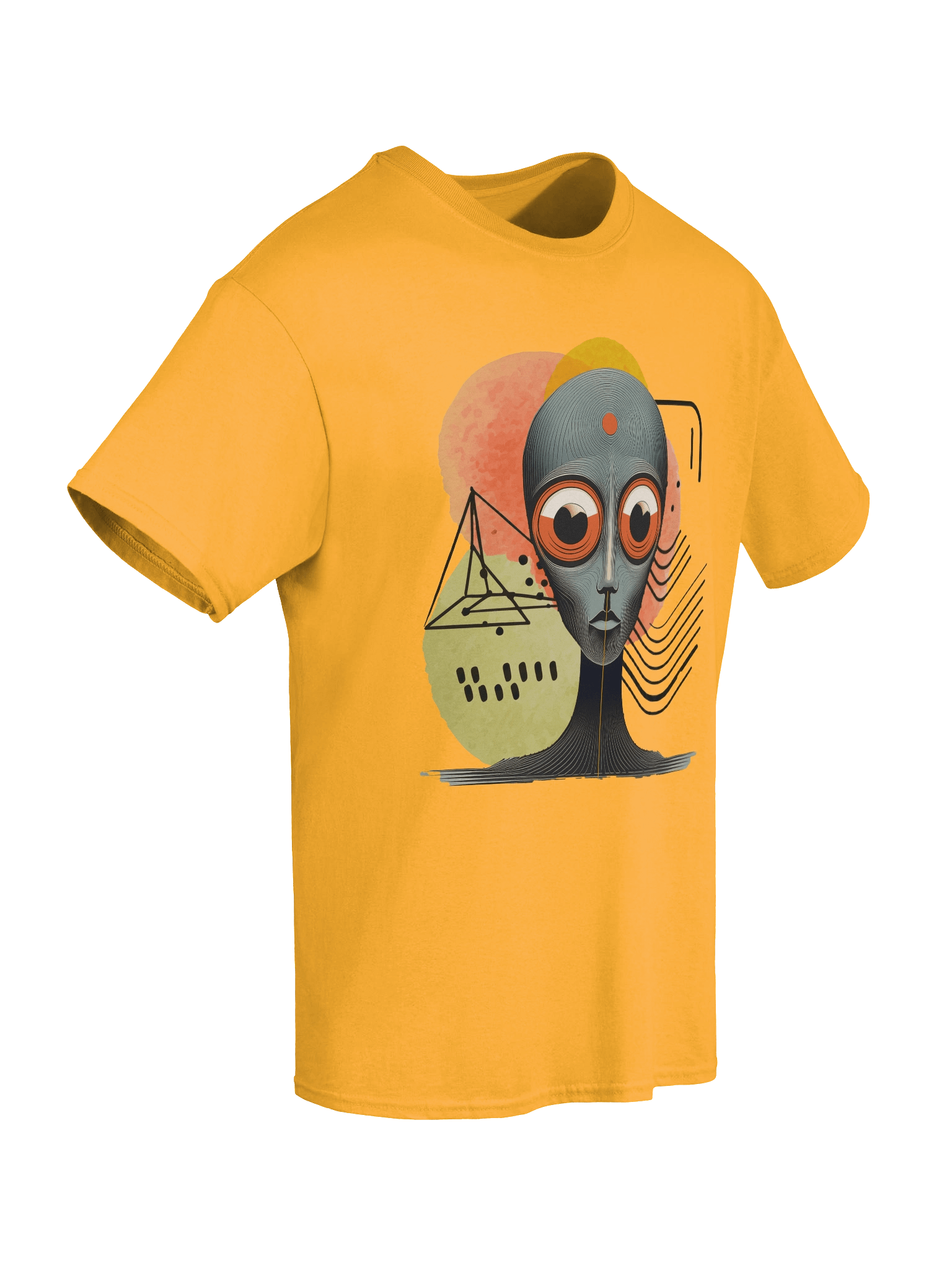Psychedelic Alien Graphic Tee: Unisex Surreal Art Shirt product image (7)