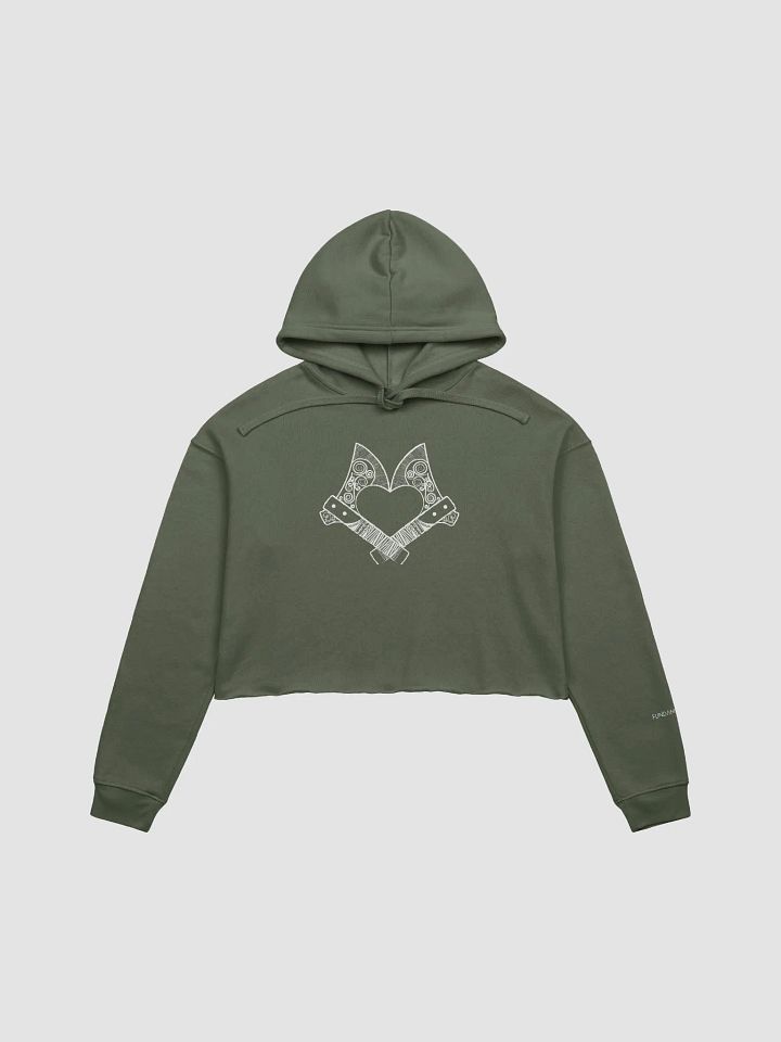 Kindness Revolution Cosy Crop Fleece Hoodie product image (1)