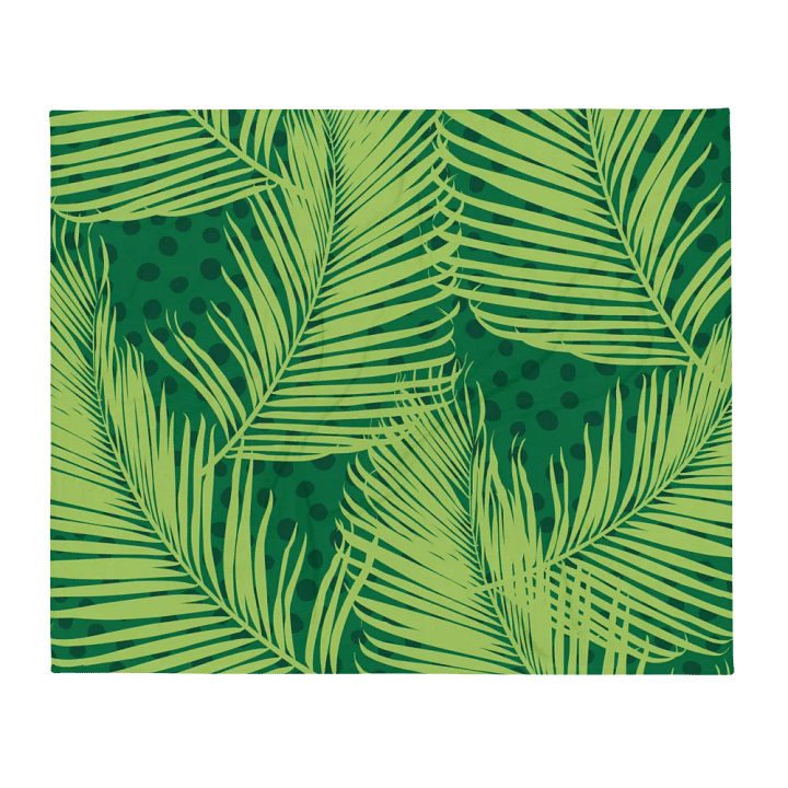 Tropical Palm Throw Blanket product image (2)