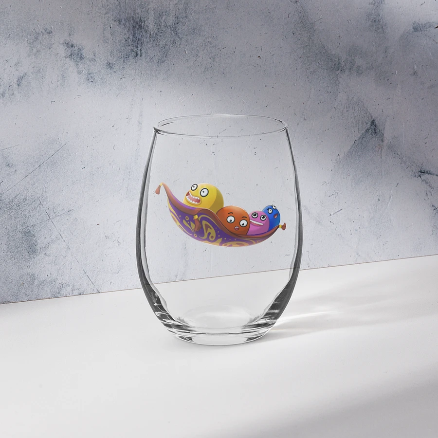 Flying Nurbs - Stemless Wine Glass product image (7)
