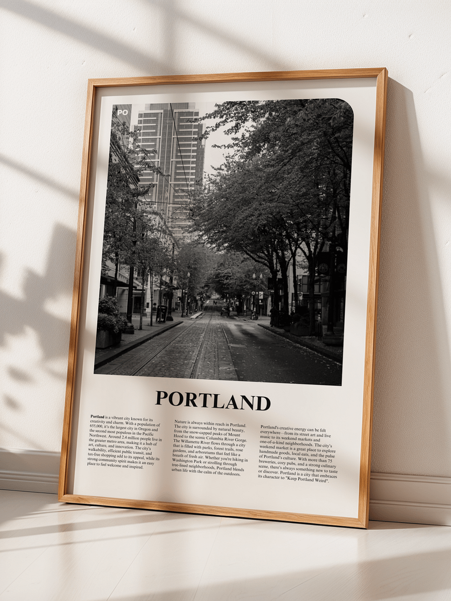 Portland 03 Newspaper Poster product image (4)