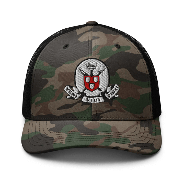I Came, I Saw, I Painted - Camo Cap product image (1)