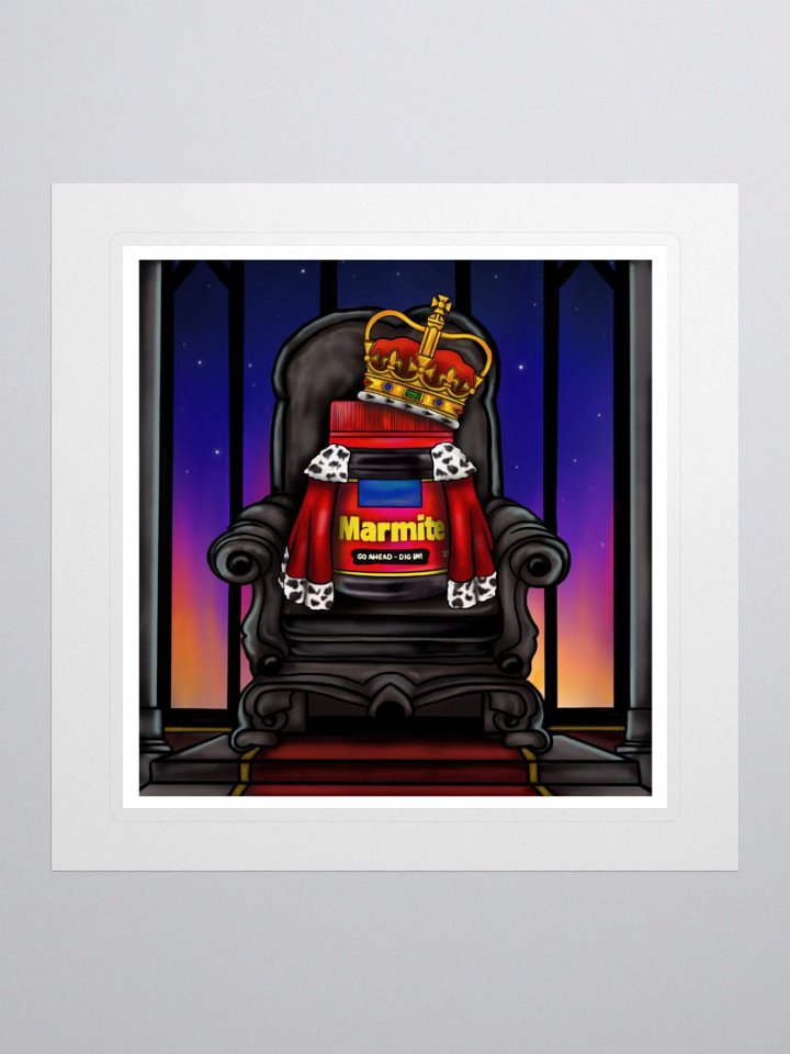 King Marmite Sticker product image (1)