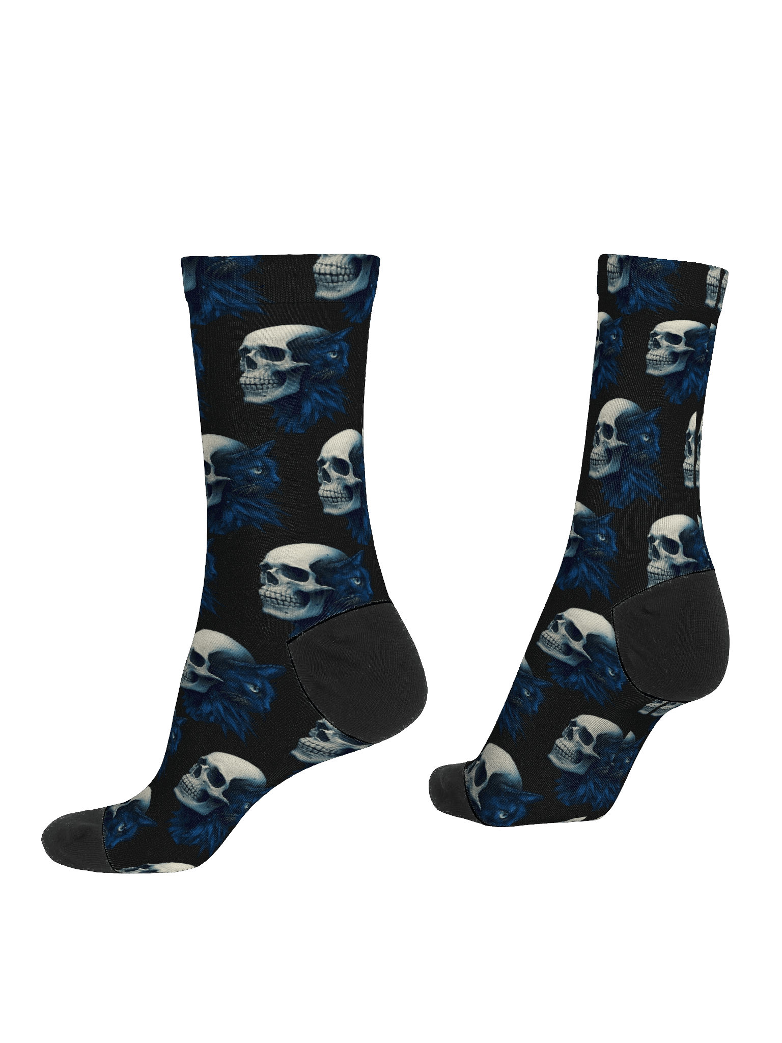 SkullCat Fusion Crew Socks product image (4)