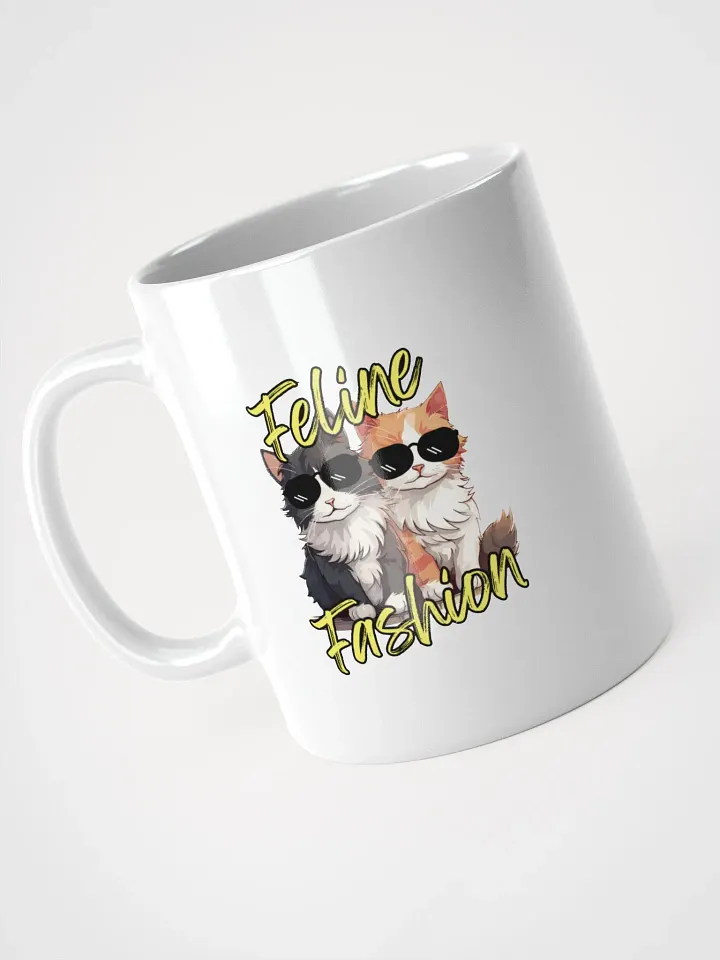 Feline Fashion Cool Cats Mug product image (2)