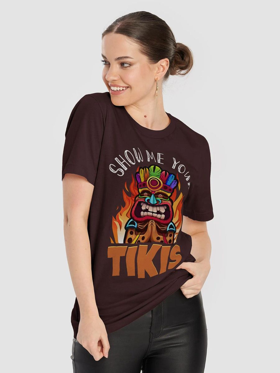 Show Me Your Tikis - Funny Tiki Pun T-Shirt product image (8)