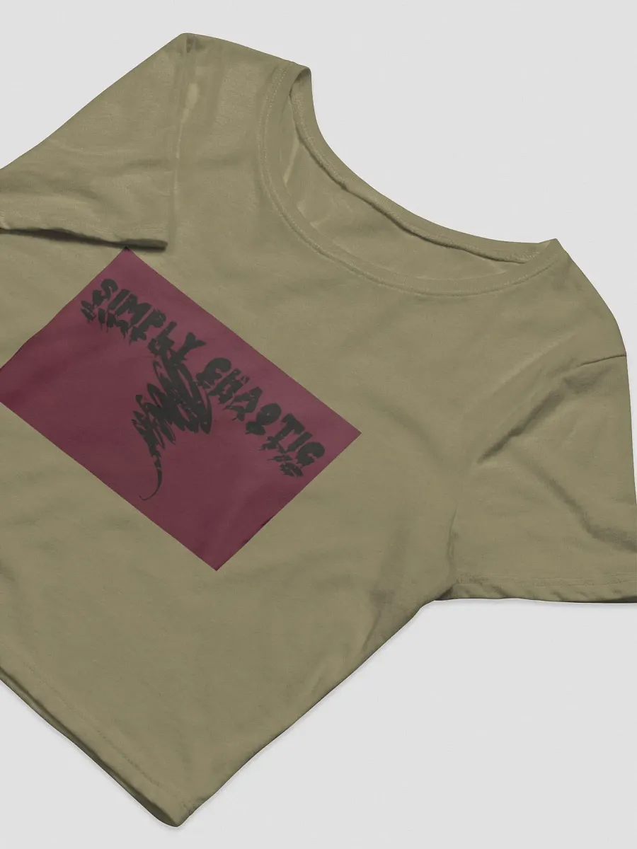 Simply Chaotic Crop Tee product image (3)