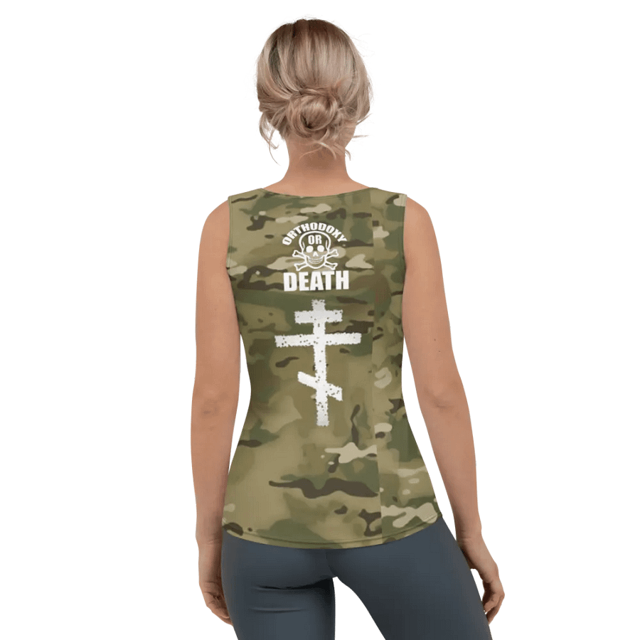 Faithful Camo: Women's Tank Top - Multicam product image (4)