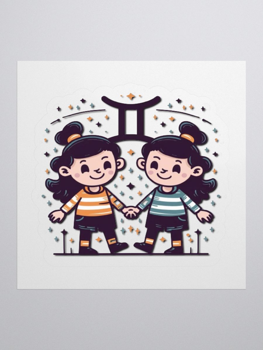 Gemini Twins Sticker product image (3)