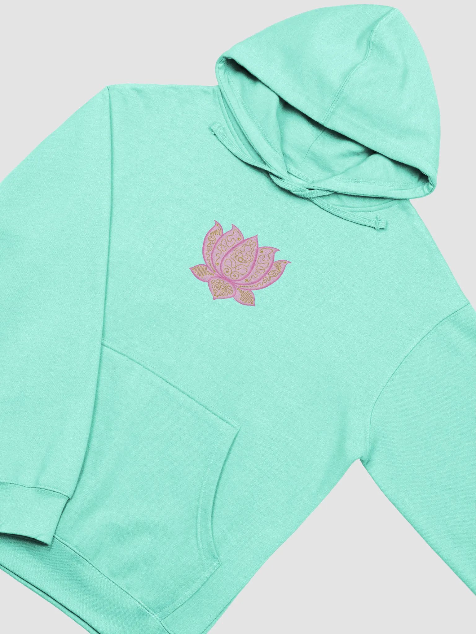Golden Lotus Unisex Hoodie product image (3)