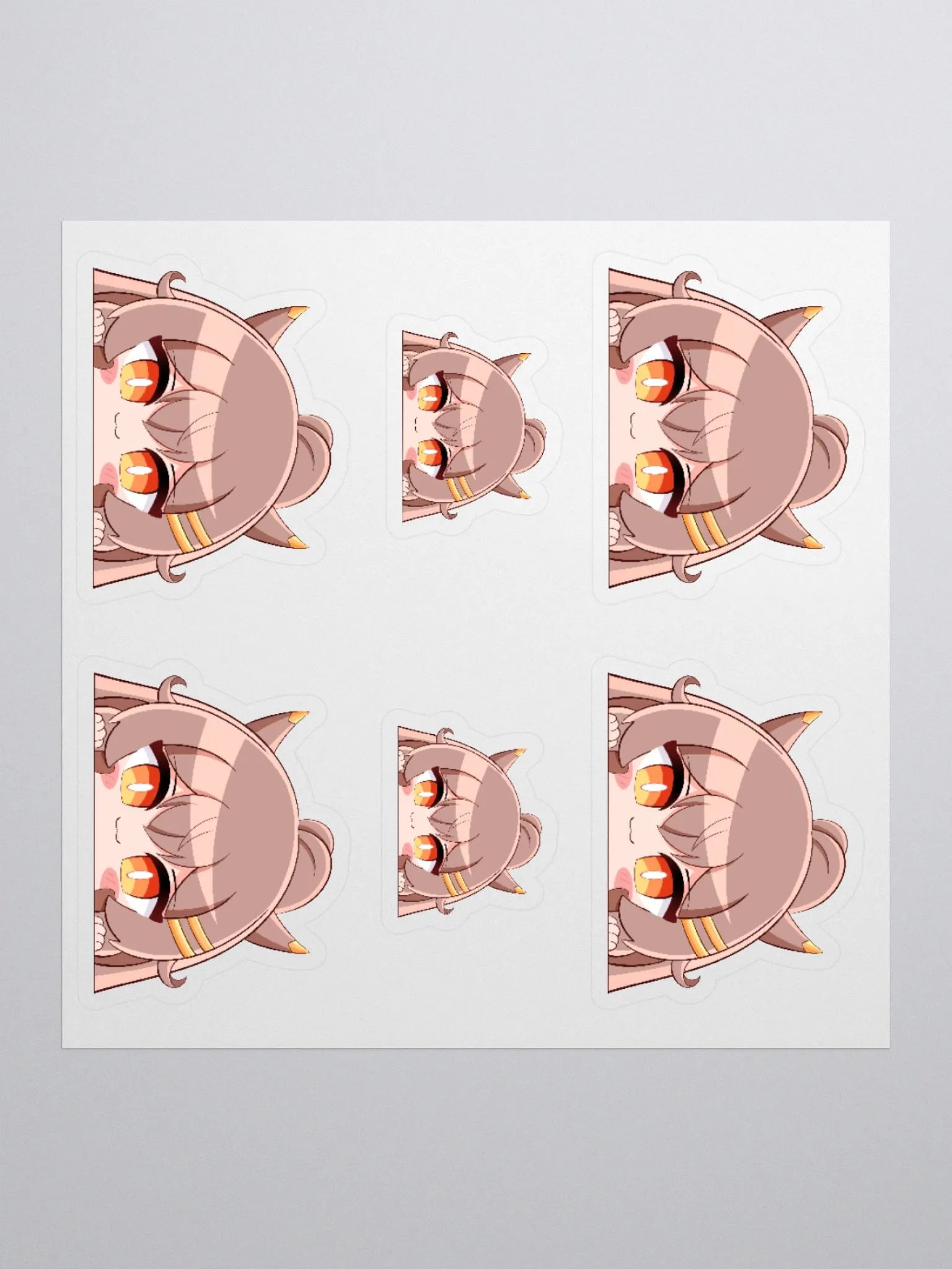 Non Holo MiniPeek Sticker Sheet product image (1)