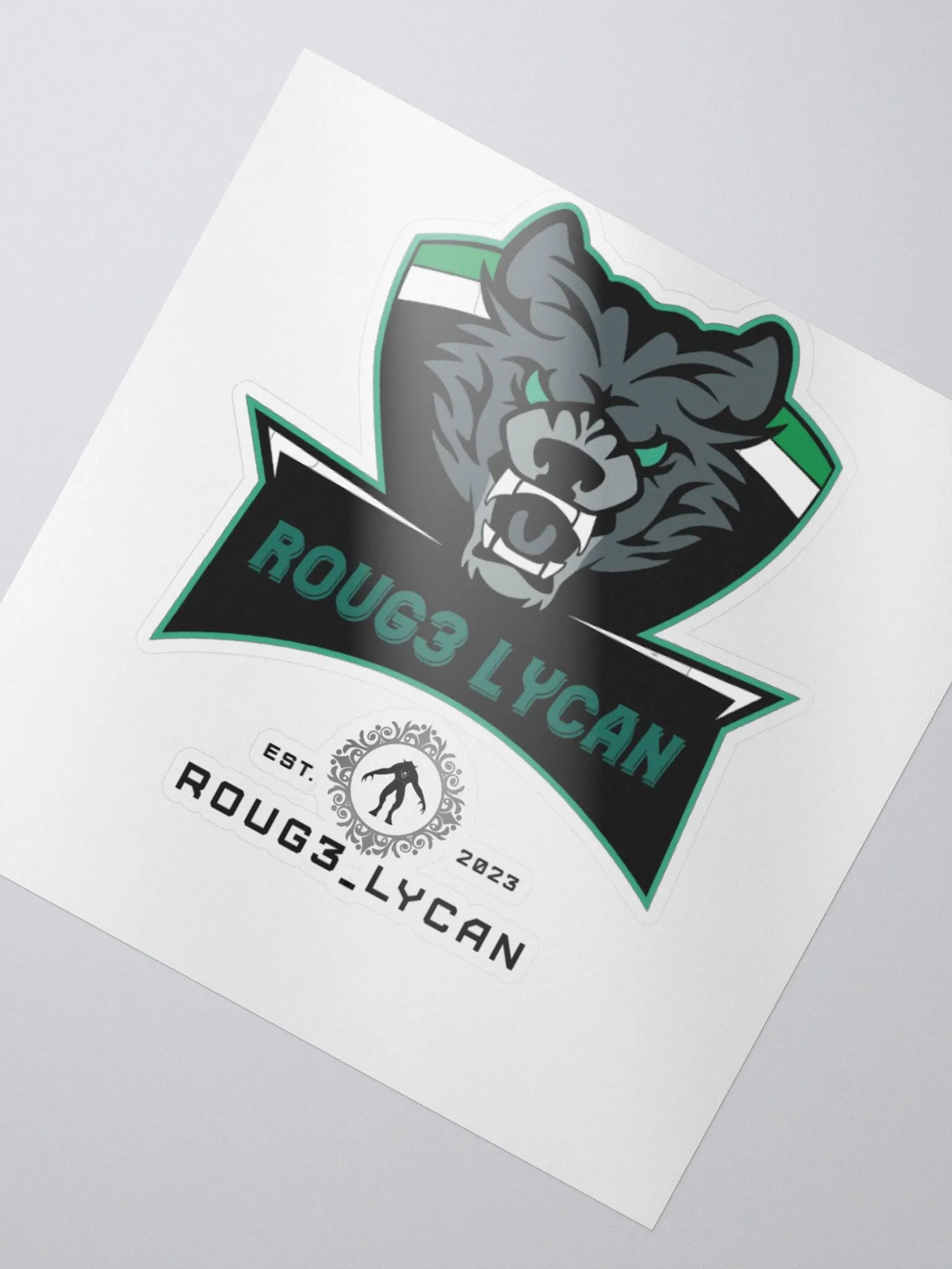 Roug3_lycan Stickers product image (2)
