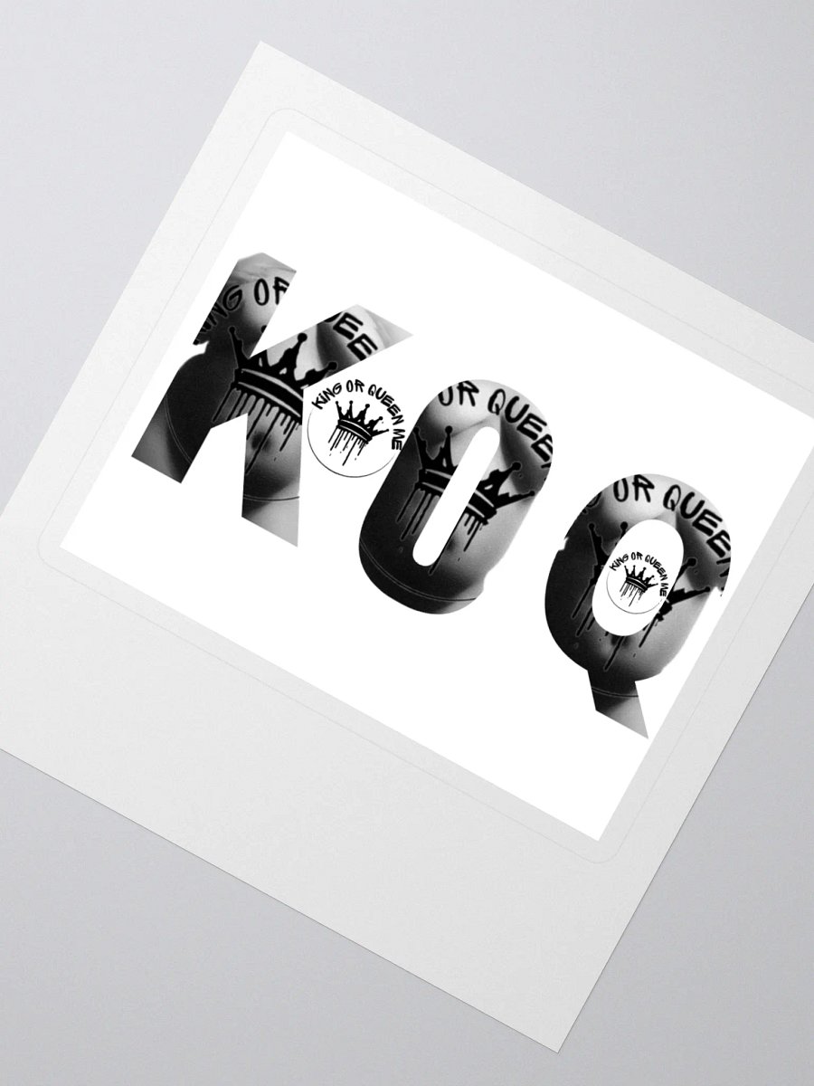 Royal Drip Kiss Cut Stickers product image (2)