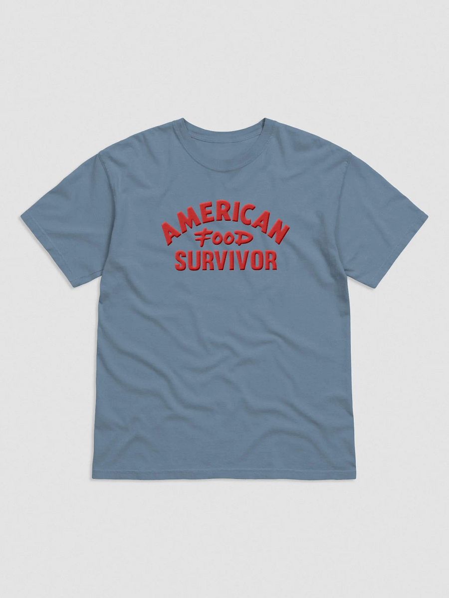 'American Food Survivor' Embroidered Tee product image (1)