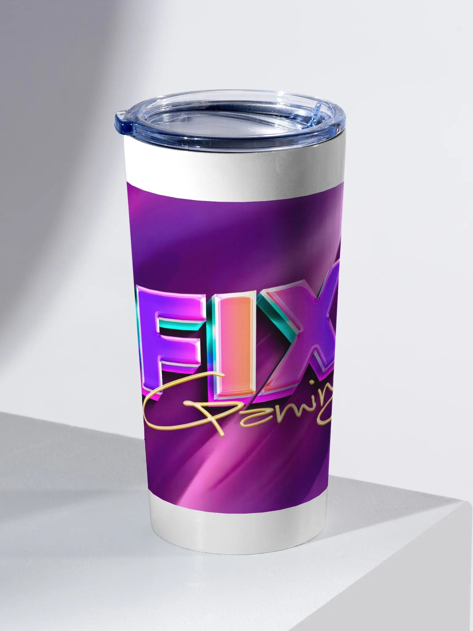Neon Wave Gaming Tumbler product image (2)