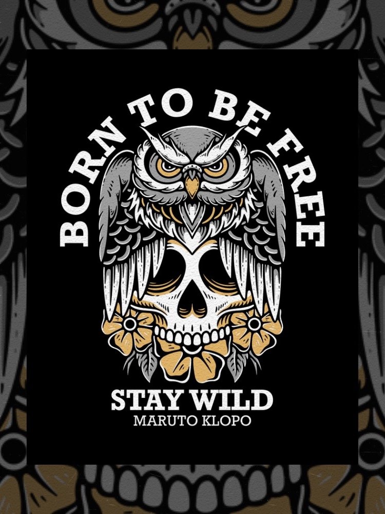 born to be free - stay wild product image (1)