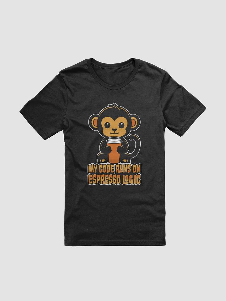 My Code Runs on Espresso Logic – A Coffee Lover’s Favorite Tee product image (1)