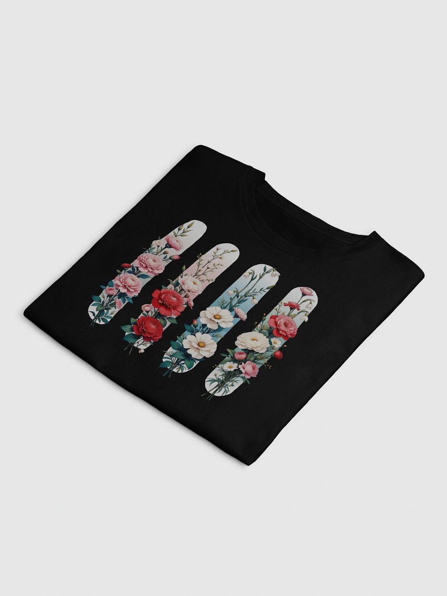 January Carnation & Snowdrop Women's Crop Top product image (6)