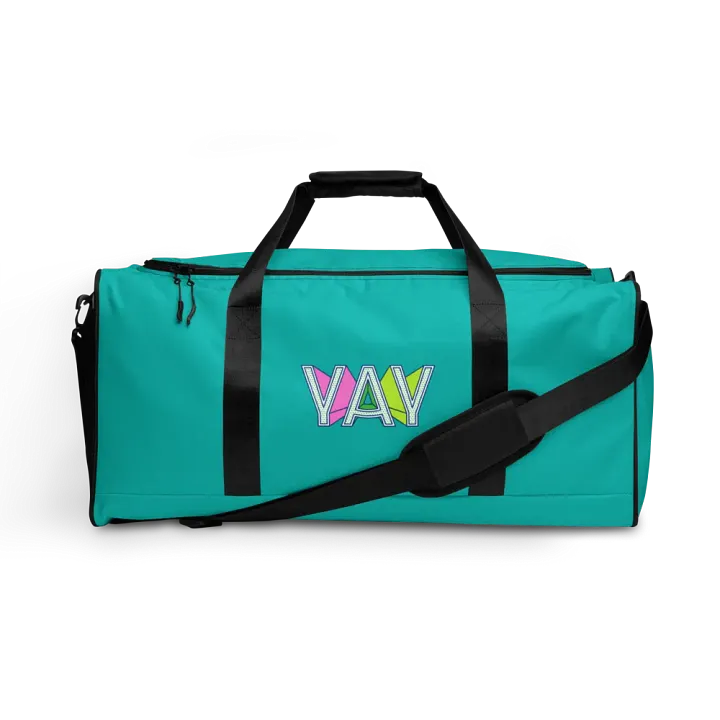 Yay Turquoise Duffle Bag product image (1)