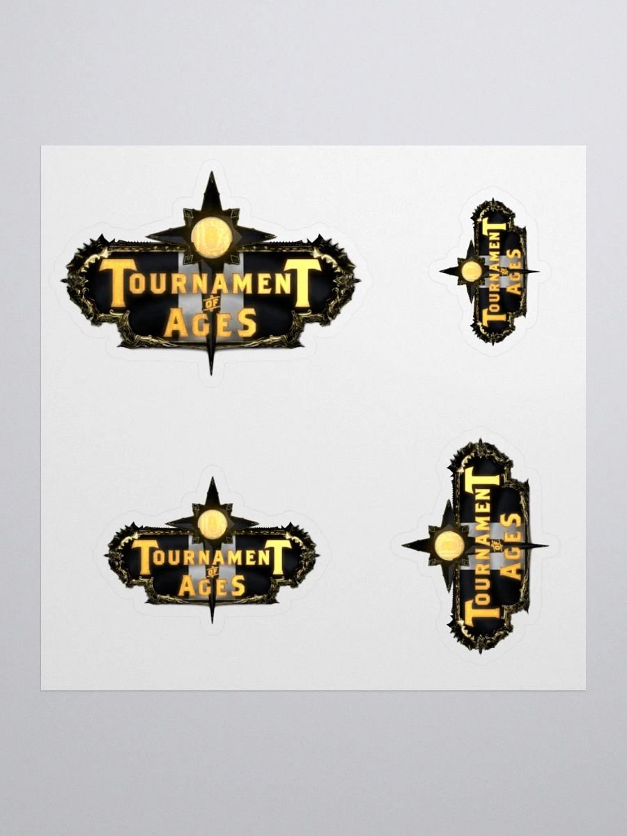 Tournament of Ages - Full Logo - Sticker Sheet product image (1)