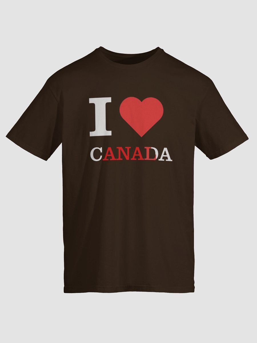 I ❤️ CANADA Unisex Tee product image (20)