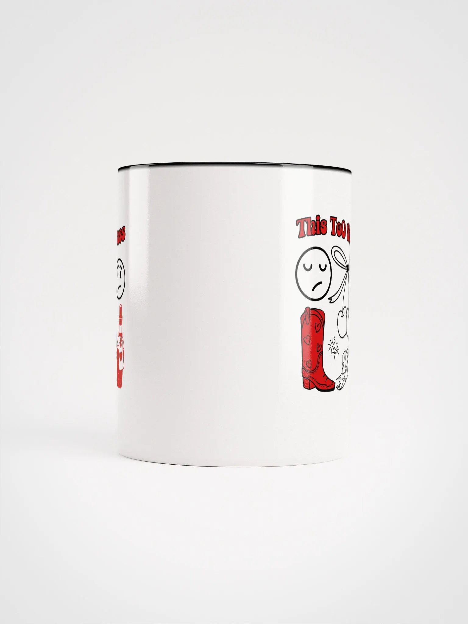 This Too Shall Pass Ceramic Mug - White product image (5)