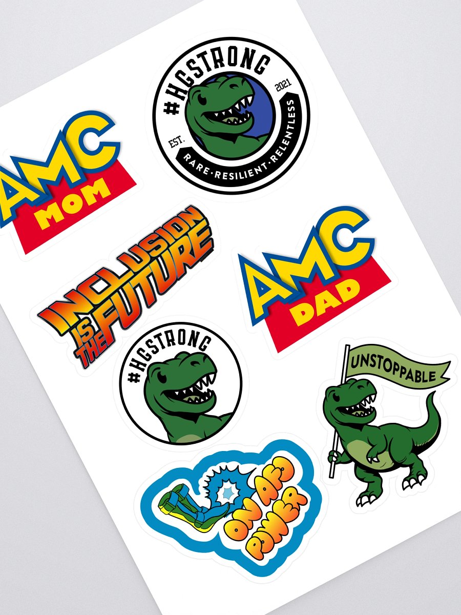 #HGSTRONG AMC Sticker Sheet product image (1)