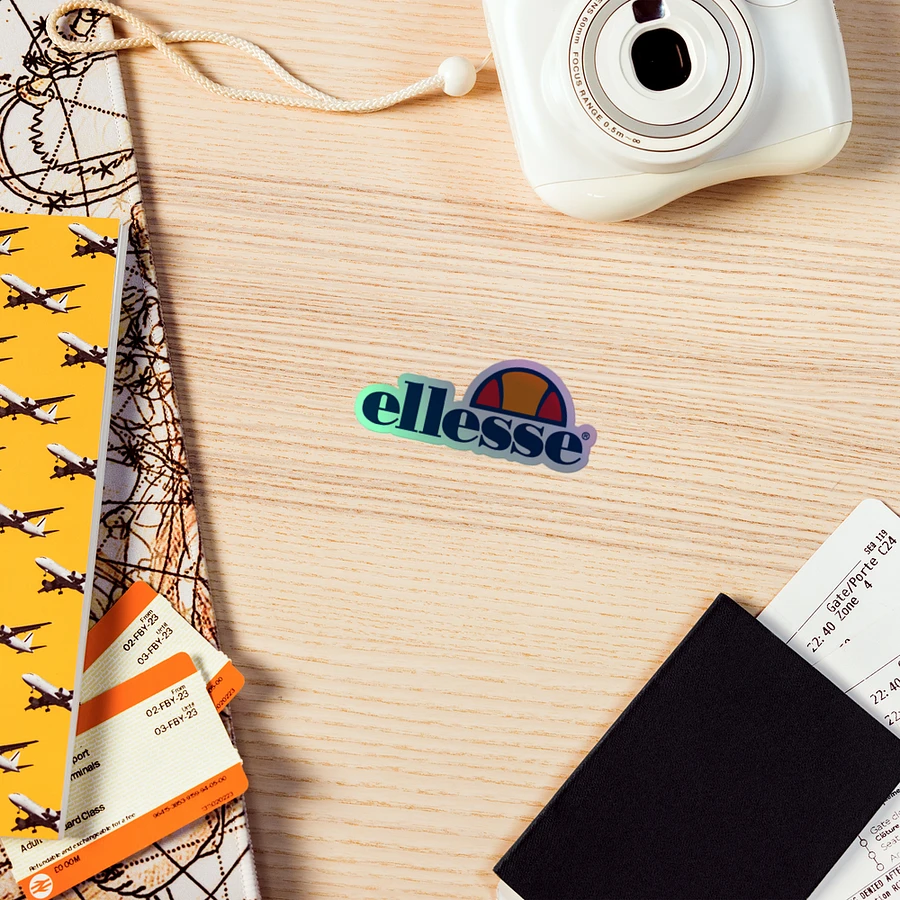 Ellesse Logo Holographic Sticker product image (5)