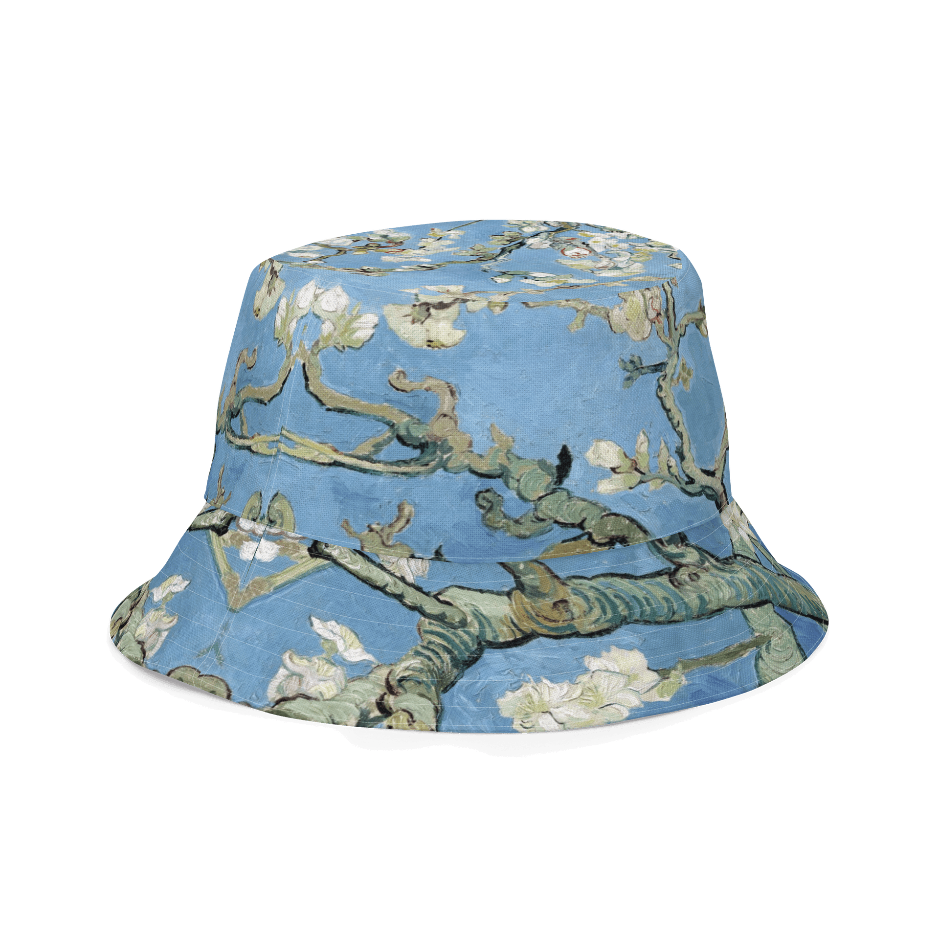 Almond Blossom (Van Gogh) Reversible Bucket Hat product image (3)