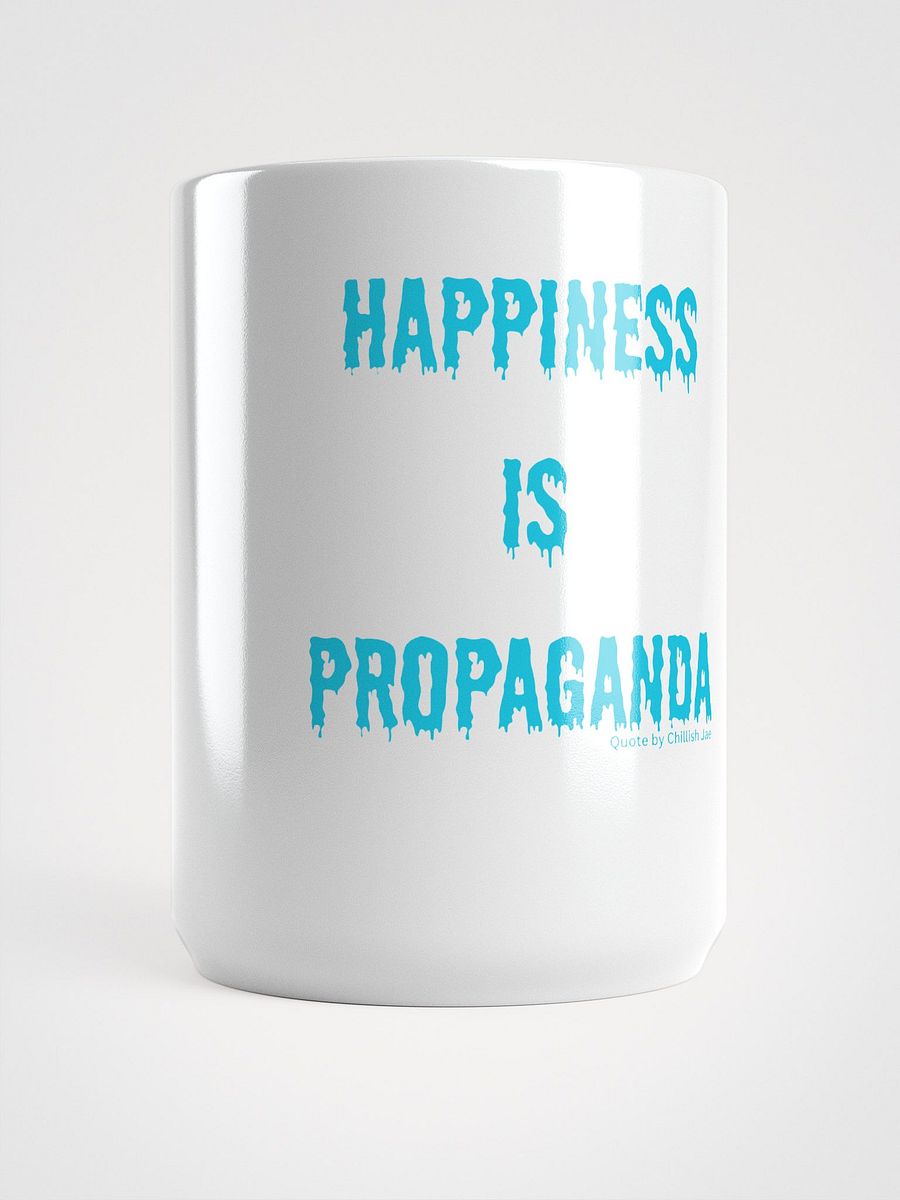 HAPPINESS IS PROPAGANDA White Glossy Mug product image (5)