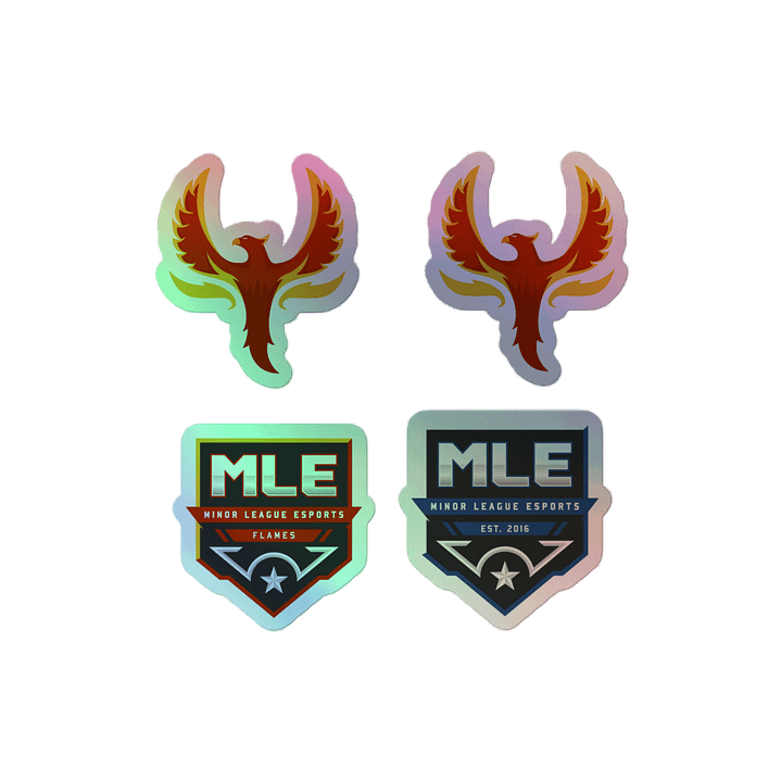 Flames Holographic Sticker Sheet product image (2)