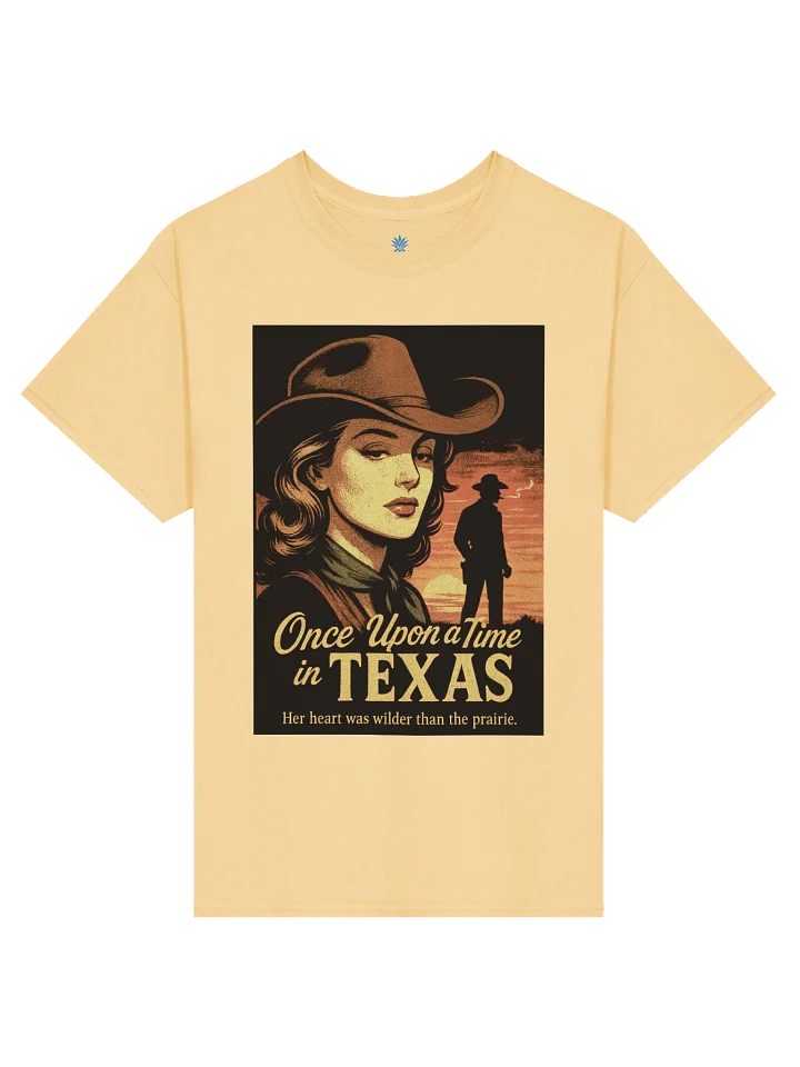 Once Upon a Time in Texas Faux 1950's Film Poster Boxy Fit Unisex T-Shirt product image (85)