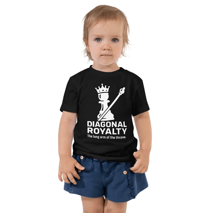 Diagonal Royalty - Toddler T-Shirt product image (1)