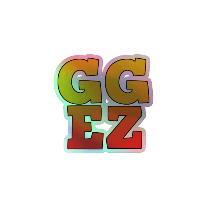 EZ Win Holographic Sticker Set product image (1)