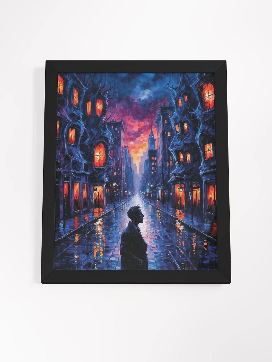 Surreal Cityscape Framed Print product image (18)