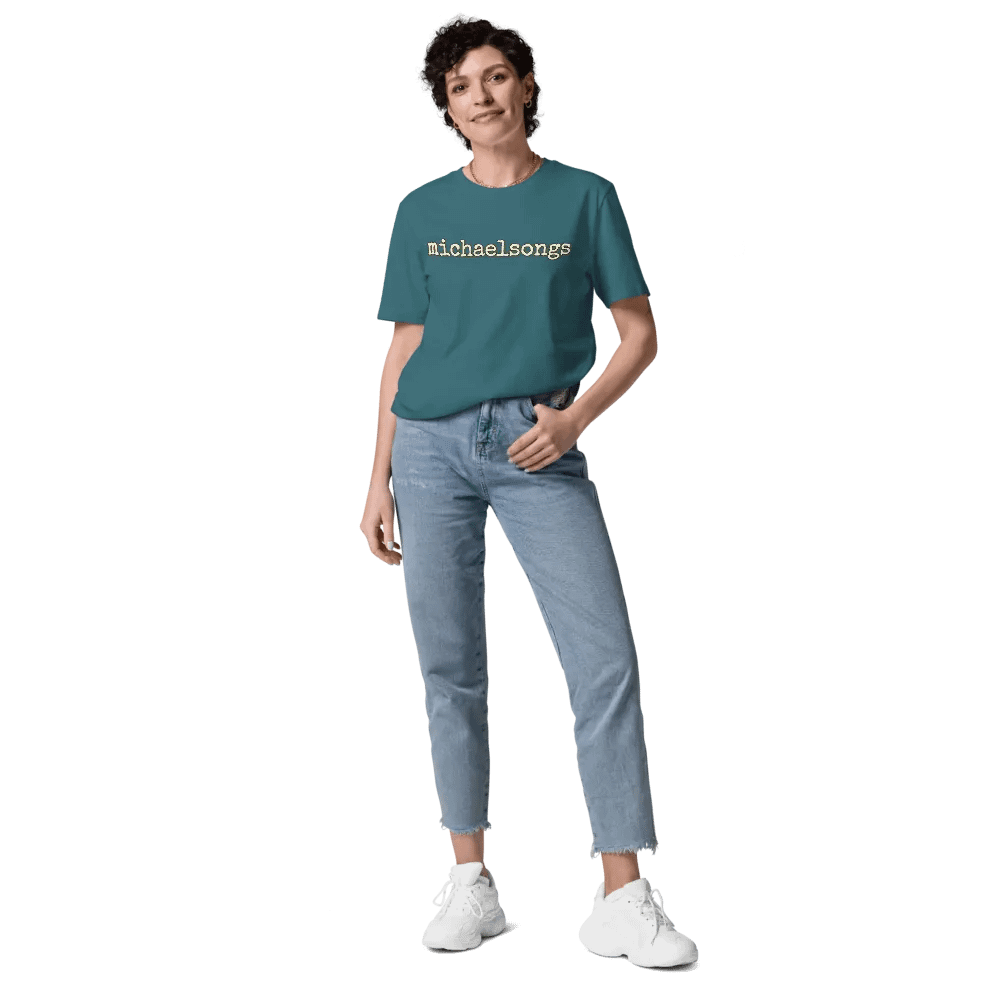 organic tee w/horizontal logo product image (7)