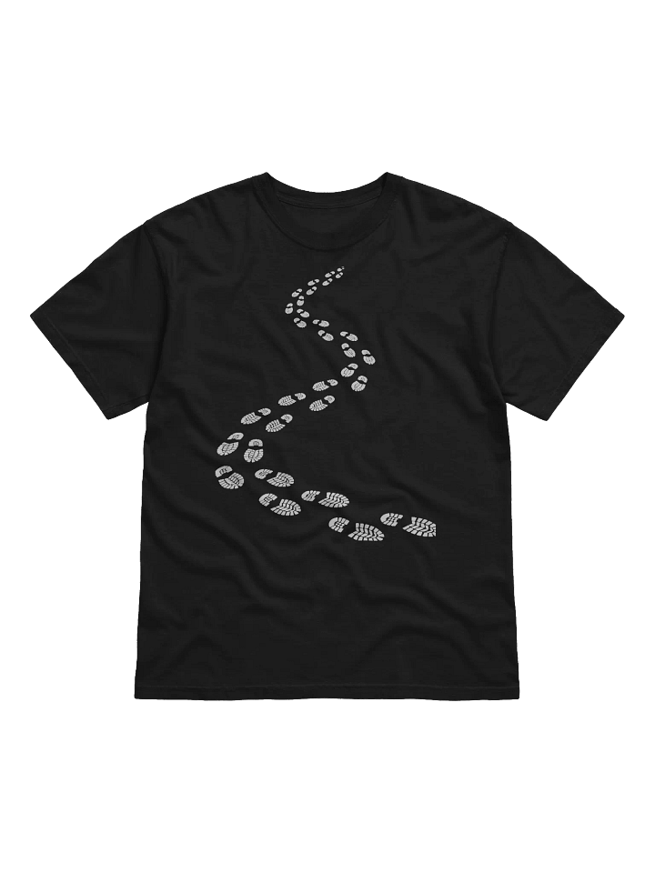 Flowing Pixel Black T-Shirt product image (1)